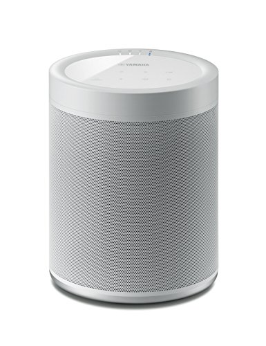 Yamaha MusicCast 20 Soundbox (Kabelloser 2 Wege Netzwerk-Lautsprecher zum Musikstreaming ohne Grenzen – Multiroom WLAN-Speaker kompatibel mit Amazon Alexa) weiß von Yamaha