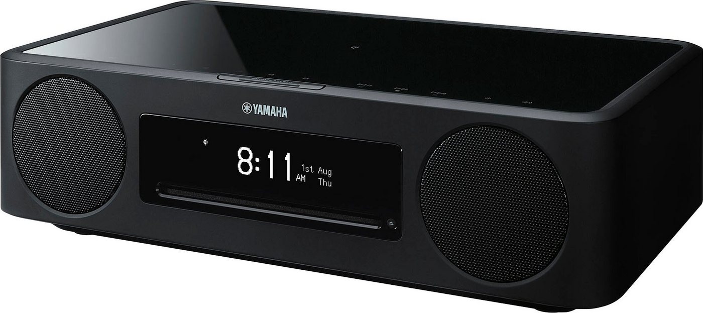 Yamaha MusicCast 200 Multiroom-Lautsprecher (Bluetooth, WLAN, 50 W, Qi kabellose Ladefunktion,Streaming-Dienste,Airplay 2,Alexa,Google) von Yamaha