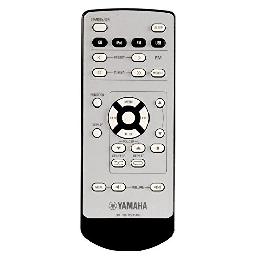 Yamaha Original Fernbedienung WQ454600 grau/schwarz | für CRX 330 und MCR 330 Yamaha Original Fernbedienung WQ454600 grau/schwarz | für CRX 330 und MCR 330 von YAMAHA