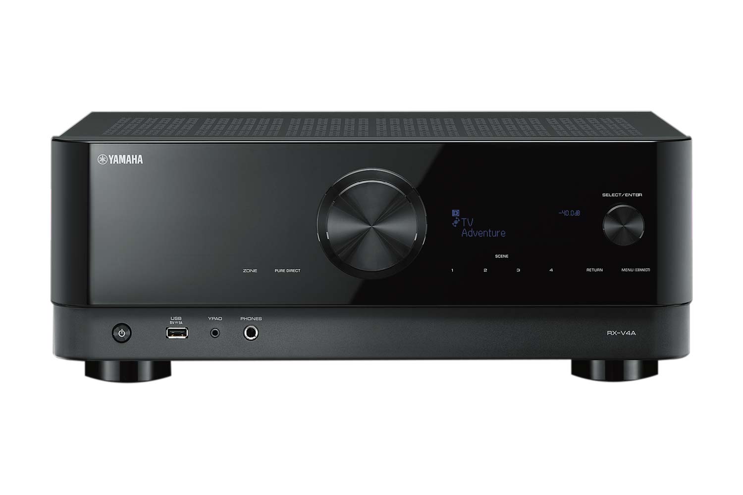 Yamaha RX-V4A 5.2 Kanal AV-Receiver - schwarz von Yamaha