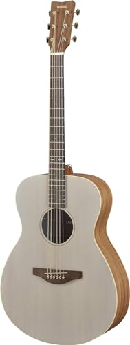 Yamaha STORIA I Westerngitarre Off-Weiß – Ansprechende Akustikgitarre mit Tonabnehmer und sattem Sound – Für Erwachsene – 4/4 Gitarre aus Holz von Yamaha