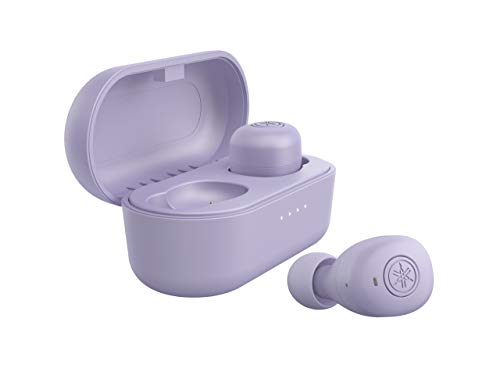 Yamaha TW-E3B Bluetooth-Kopfhörer – Kabellose In-Ear-Kopfhörer in Lila – 6 Stunden Wiedergabezeit mit einer Ladung – Wasserdicht (IPX5 Zertifizierung) – Inkl. Ladecase von YAMAHA