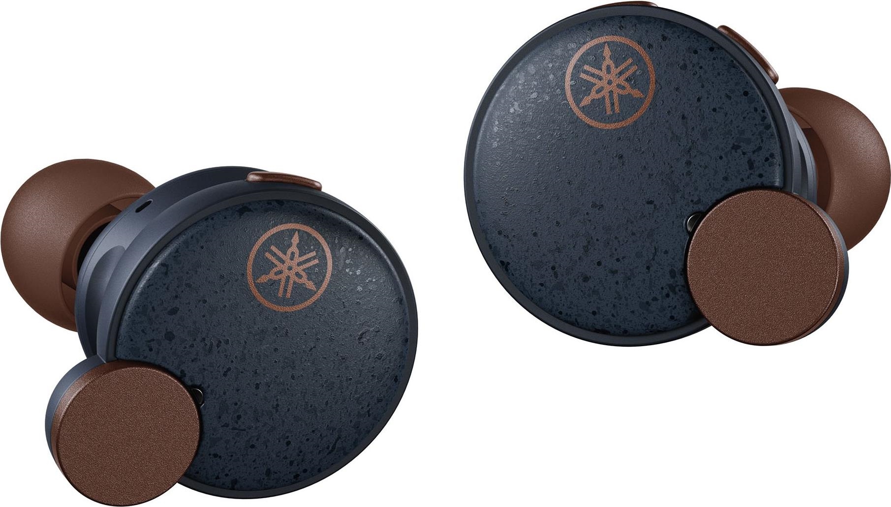 Yamaha TW-E7B Kopfhörer True Wireless Stereo (TWS) im Ohr Anrufe/Musik Bluetooth Blau (TWE7BDBU) (geöffnet) von Yamaha