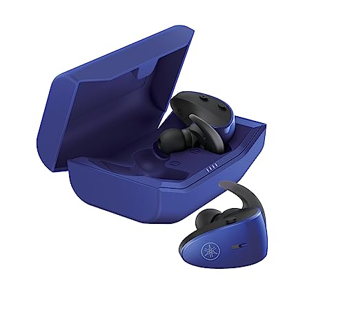 Yamaha TW-ES5A True Wireless Sports Earbuds – Mit Listening Care – In Blau von Yamaha