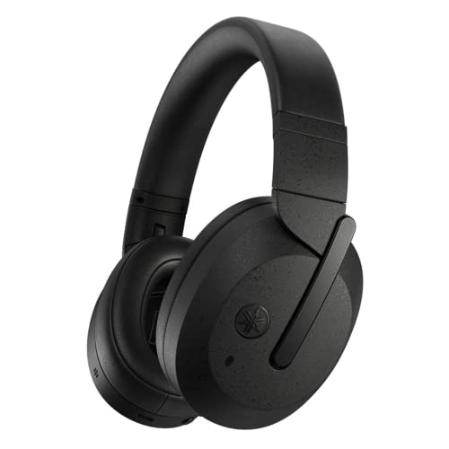 Yamaha YH-E700B Kabellose Over-Ear-Bluetooth-Kopfhörer mit 32 Stunden Akkulaufzeit und Active Noise Cancelling – In Schwarz von Yamaha