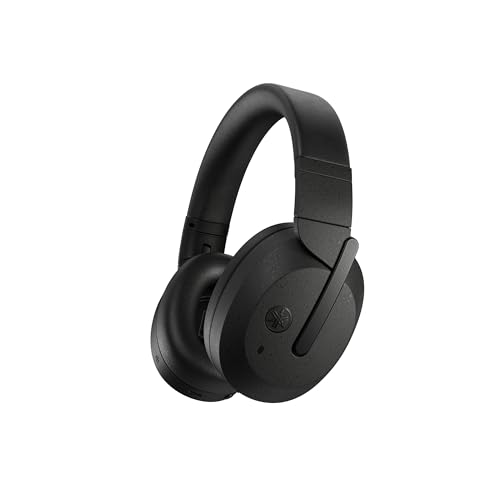 Yamaha YH-E700B Kabellose Over-Ear-Bluetooth-Kopfhörer mit 32 Stunden Akkulaufzeit und Active Noise Cancelling – In Schwarz von YAMAHA