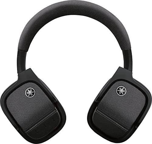 Yamaha YH-L700A kabelloser Over-Ear Kopfhörer mit 3D Sound Field schwarz – Advanced Active Noise Cancelling Kopfhörer mit 34 h Akkulaufzeit und Freisprechfunktion von Yamaha
