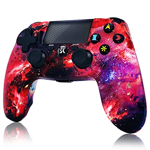 CHENGDAO Controller for PS4 Wireless Bluetooth Gaming Controller Double Vibration with Touchpad High Precision Compatible with Playstation 4 / Pro/Slim (Galaxy) von CHENGDAO