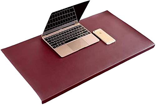 Schreibunterlage - Schreibtischunterlage mit Kantenschutz - 70x40cm Großes Mousepad - Büro Wasserdichte Schreibenmatte Rutschfeste Mausunterlage Protektor aus Weichem Kunstleder von Yang