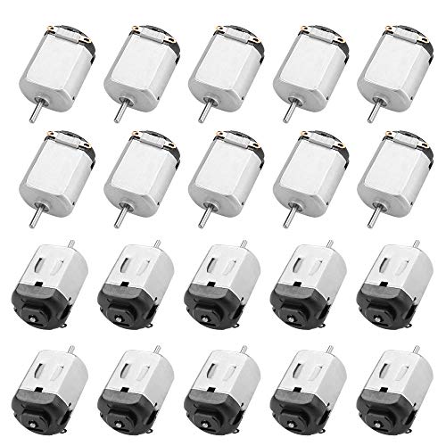 Yangfei Mini Elektrische Motor 3v, 20 Stück DC Micro Motor 3V Mini Kleine Elektromotor für Spielzeugautos Wissenschaftliche Experimente DIY-Spielzeug 15000 RPM Yangfei Mini Elektrische Motor 3v, 20 Stück DC Micro Motor 3V Mini Kleine Elektromotor für Spielzeugautos Wissenschaftliche Experimente DIY-Spielzeug 15000 RPM von Yangfei