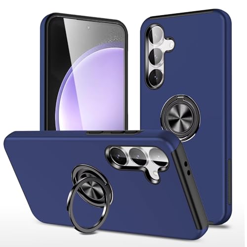 Yanjieer ESONG Handyhülle für Samsung Galaxy S24+ Plus mit Ring Halter,Militärgrad Stoßfeste Handytasche Case,Outdoor Stoßdämpfende Magnetischer dünn Schutzhülle Cover original mit Ständer Blau Yanjieer ESONG Handyhülle für Samsung Galaxy S24+ Plus mit Ring Halter,Militärgrad Stoßfeste Handytasche Case,Outdoor Stoßdämpfende Magnetischer dünn Schutzhülle Cover original mit Ständer Blau von Yanjieer