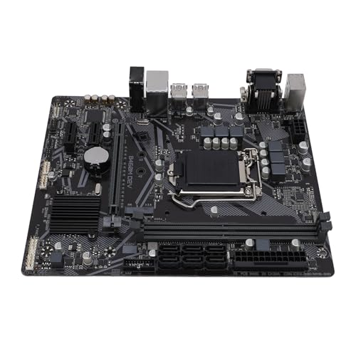 B460M D2V Motherboard für LGA 1200, M ATX DDR4x2 DIMM, Double Channel DDR4, PCIe 3.0, 2933 2666 2400 2133 MHz, 6xSerial ATA III 1xM.2 Slot Mainboard von Yanmis