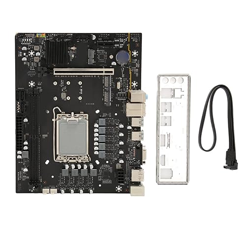 Desktop-Motherboard, PCIe 4.0, zwei M.2-Steckplätze, 2,5 GB Ethernet, USB 3.2 Gen 2, WLAN-Gaming-Motherboard B760 M5 für Prozessoren von Yanmis