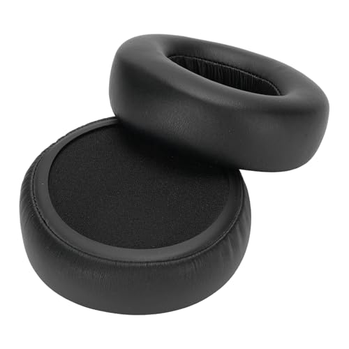 Ersatz-Ohrpolster für RB-M700B RB-M500B RB-M300B RB-M500BE-K-Kopfhörer, Protein Leder-Speicherschaum-Ohr-Tassen Abdeckung (Black) von Yanmis
