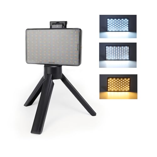 Fotografie Live Fill Light, 120 LED-Make-up Live-Videolicht 2500K-9000K Wide Color Temperatur Phone Kamera Leuchten 12W, mit Schreibtischstativständer Fotografie Live Fill Light, 120 LED-Make-up Live-Videolicht 2500K-9000K Wide Color Temperatur Phone Kamera Leuchten 12W, mit Schreibtischstativständer von Yanmis