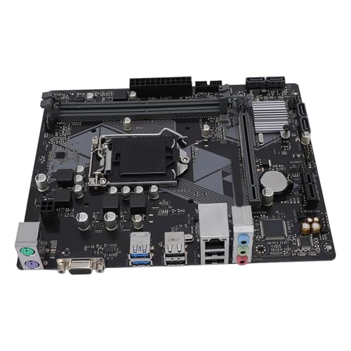 H310M F R2.0 Motherboard Für LGA 1151 9. 8. Generation Core 14 Nm CPU-Prozessoren, Doppelkanal DDR4, PCIe 3.0, Bis zu 2933 MHz DDR4, 6 Serial ATA III Ports von Yanmis