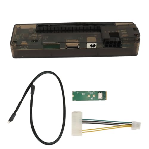 Yanmis Laptop Externe Grafikkarte Dock, Grafikkarte Dock Externe GPU Dock für PCIE M.2 M Key Zu OCuLink 64GT/S EXP GDC Notebook Docking Station von Yanmis