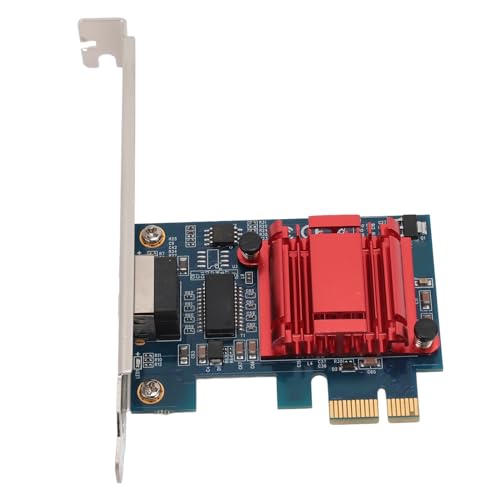 PCIE-Ethernet-Adapterkarte, Hochgeschwindigkeitsübertragung, Schnell und Zuverlässig, Wärmeableitung, Kompatibel mit Desktop-PC von Yanmis