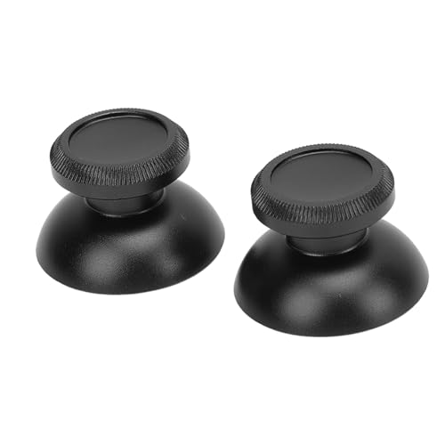 Thumbstick-Kappen für Gaming-Konsolen-Controller, Leicht und Kompakt, Stellen Aussehen und Haptik Wieder Her, 2er-Pack, Passen Nahtlos auf Ihren Controller, für Abgenutzte oder von Yanmis
