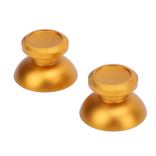 Thumbstick-Kappen für Gaming-Konsolen-Controller, Leicht und Kompakt, Stellen Aussehen und Haptik Wieder Her, 2er-Pack, Passen Nahtlos auf Ihren Controller, für Abgenutzte oder von Yanmis