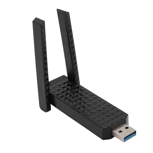USB 3.0 Wi-Fi-Adapter für Desktop-PC, WL Wi-Fi-Netzwerk-Dongle mit Antenne, AX3000M 802.11AX 3 Band 6 GHz 5 GHz 2,4 GHz USB 3.0 Wi-Fi6E-Dongle für PC Laptop USB 3.0 Wi-Fi-Adapter für Desktop-PC, WL Wi-Fi-Netzwerk-Dongle mit Antenne, AX3000M 802.11AX 3 Band 6 GHz 5 GHz 2,4 GHz USB 3.0 Wi-Fi6E-Dongle für PC Laptop von Yanmis
