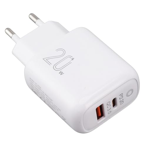 USB-Wandladegerät, 20 W Dual Port PD Jack QC 3.0 USB Cube Netzadapter Ladegerät Steckdose für Smartphone EU 100 240 V USB-Wandladegerät, 20 W Dual Port PD Jack QC 3.0 USB Cube Netzadapter Ladegerät Steckdose für Smartphone EU 100 240 V von Yanmis