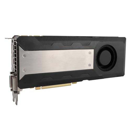 Yanmis 12 GB GDDR5 -Grafikkarte, 384bit 6Pin Grafikkarte K6000 Support für HDR PCI Express 3.0x16 2880 Einheiten Cuda Cores Computergrafikkarten von Yanmis