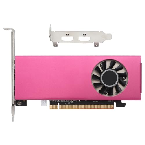Yanmis 4G DDR5 Desktop-Grafikkarte, 128-Bit-Computer-Grafikkarte, Integriertes Kühlmodul mit HD-Multimedia-Schnittstelle von Yanmis