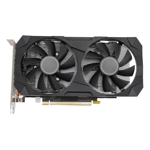 Yanmis DDR5-Grafikkarte, 950 2 GB DDR5 128 Bit 1200 MHz 6600 MHz PCI Express 3.0 16X Gaming-Grafikkarte mit 3 DisplayPort und HD-Multimedia-Schnittstelle, Multi-Screen-Ausgabe für 7 8 10 Yanmis DDR5-Grafikkarte, 950 2 GB DDR5 128 Bit 1200 MHz 6600 MHz PCI Express 3.0 16X Gaming-Grafikkarte mit 3 DisplayPort und HD-Multimedia-Schnittstelle, Multi-Screen-Ausgabe für 7 8 10 von Yanmis