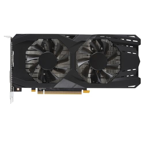 Yanmis GTX 1060-Grafikkarte, 192 Bit GDDR5 1708/8008 MHz, PCI Express 3.0-Gaming-GPU-Grafikkarte, HDMI DP DVI mit Zwei Lüftern für Büro- und PC-Gaming von Yanmis