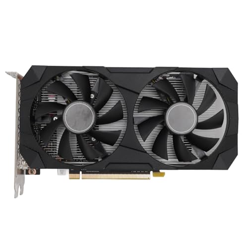 Yanmis Gaming-Grafikkarte 2 GB DDR5 1367 MHz 7000 MHz 128 Bit für PC, mit Leisen Lüftern, Unterstützung für Mehrere Bildschirme, Starke Wärmeableitung von Yanmis