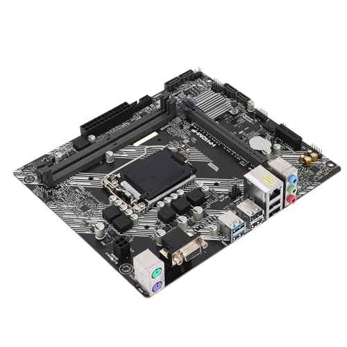 Yanmis LGA 1200 Motherboard, DDR4 × 2 DIMM Slots 2 Kanal PCI E 3.0 Computer Motherboard VGA -Schnittstelle M ATX Motherboard von Yanmis
