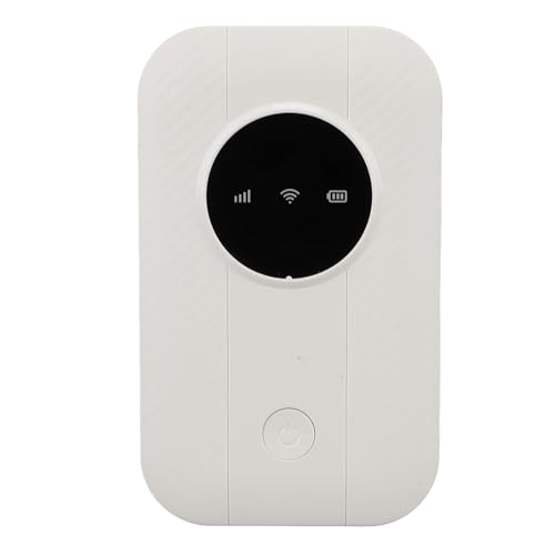 Yanmis Mobiler 4G-LTE-WLAN-Hotspot, Tragbarer 300-Mbit/s-WLAN-Router mit SIM-Kartensteckplatz, Reise-Hotspot-Router, Unterstützt Bis zu 10 Benutzer, Stabilität, Drahtloses Netzwerkgerät von Yanmis