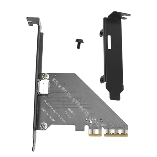 Yanmis PCIE X4 Bis Oculink Adapter Card, Externe Grafikkarte mit Connector Caseing, NVME SSD Dock, Plug -and -Play für Siege 8.1, 10, 11, Server 2019 von Yanmis