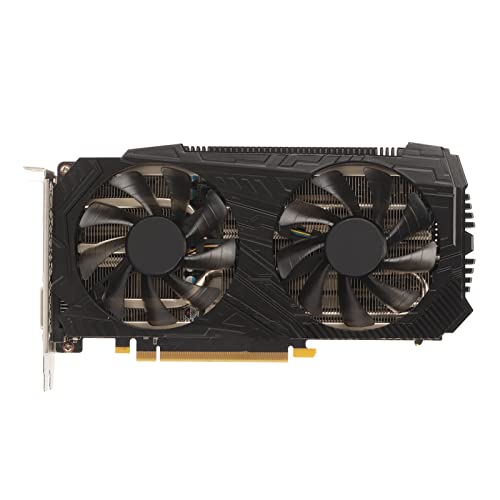 Yanmis RTX 2060 Grafikkarte, 256Bit 8GB GDDR6 1470/7000MHz PCI Express 3.0 Gaming GPU Grafikkarte, HDMI DP DVI mit Zwei Lüftern für Büro- und PC-Gaming von Yanmis