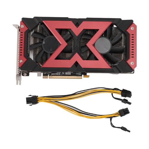 Yanmis RX580 8 GB GDDR5 GPU-Grafikkarte, 256-Bit-Gaming-Grafikkarte, Computer-Gaming-Grafikkarte, Desktop-PC-Grafikkarte für DirectX 12.0 Yanmis RX580 8 GB GDDR5 GPU-Grafikkarte, 256-Bit-Gaming-Grafikkarte, Computer-Gaming-Grafikkarte, Desktop-PC-Grafikkarte für DirectX 12.0 von Yanmis