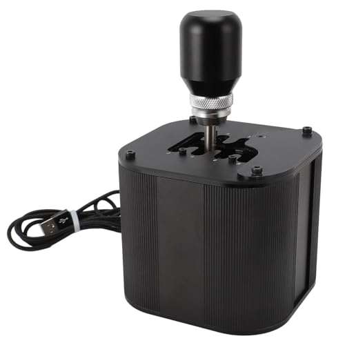 Yanmis USB Simulator Shifte, USB Simulator Gear Shifter PC Racing Shifter für G29 G27 G25 G920 T300RS GT Lenkrad Yanmis USB Simulator Shifte, USB Simulator Gear Shifter PC Racing Shifter für G29 G27 G25 G920 T300RS GT Lenkrad von Yanmis