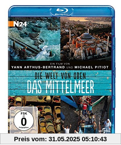 Die Welt von Oben - Das Mittelmeer [Blu-ray] von Yann Arthus-Bertrand