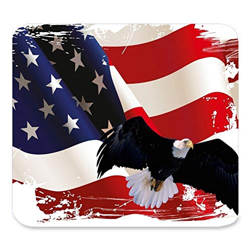 (Maus - Pads) definierte rechteckige Mousepad erweiterte, super - Adler der Alten US - Flagge American Pride, Spiele - Skid - große - Mousepad von Yanteng