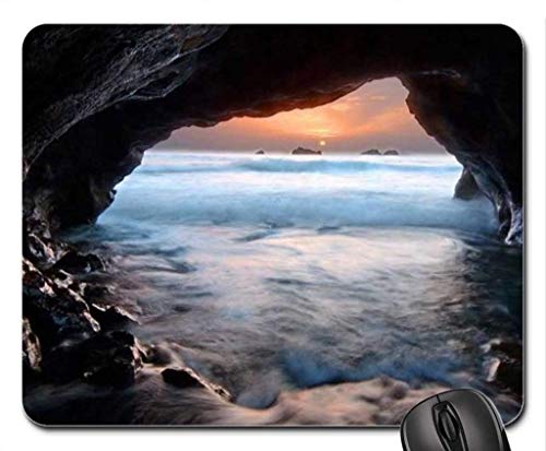 Die Natur die Landschaft Gaming Mouse pad, felsen und höhlenmensch...Mousepad, Maus - Pads (Marine - Mousepad) von Yanteng