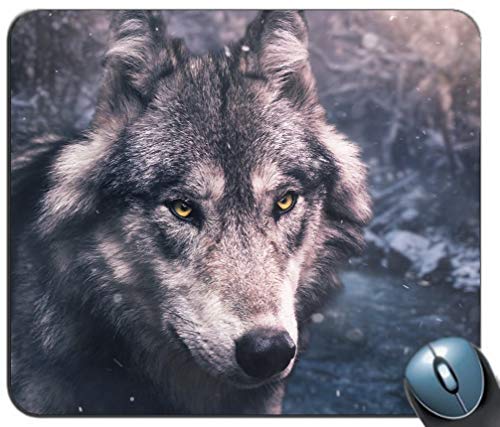 - Gemeinsame Gaming Mouse pad, Wolf räuber - View - Modus maßgeschneiderte rechteckige Anti - Skid - Mousepad Gaming Mouse pad von Yanteng