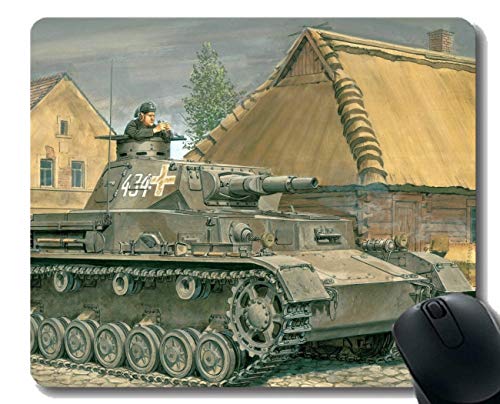 Ihr eigenes Customized Mousepad, Military Panzer IV Gummibasis Mauspads von Yanteng