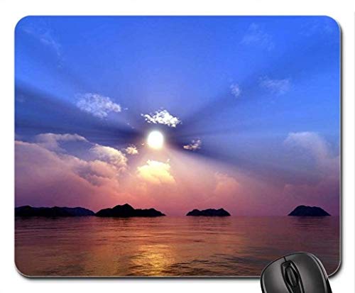 Natur und Landschaft, Gaming Mouse pad, Sunrise - Maus - Pads, Maus - Pads (Marine - Mousepad) von Yanteng