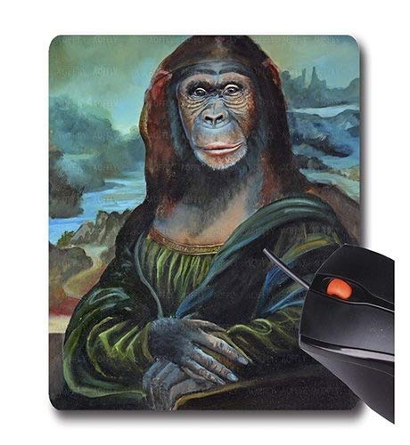 PM 315 Gaming-Mauspad für Mona Monkey Lisa - rutschfeste Gummi-Mousepad Gaming-Mauspad von Yanteng