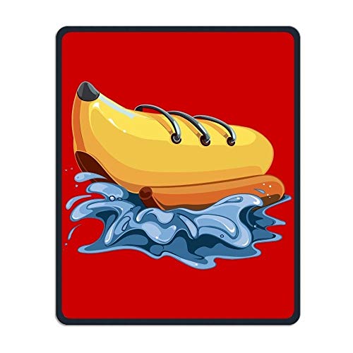 Präzise nähte und anhaltenden roten Bananen - ski - und schafft eine einzigartige Mousepad wasserfeste Büro - Forschung Spielen Mouse pad - Mousepad von Yanteng