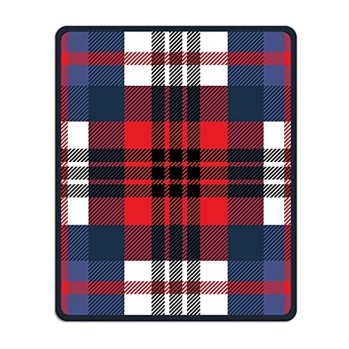 YENDOSTEEN Präzise nähte und dauerhafte monochrom Blau Karierten maßgeschneiderte Mousepad wasserdichte Mousepad Anti - rutsch - Basis über die für das Amt der Maus - Spiel von YENDOSTEEN