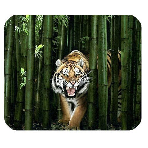 Yanteng Maßgeschneiderte rechteckige Ohne Slip aus Tiger - Basis - Mousepad Gaming Mouse Pad, der Standard, Schwarze Mousepad dauerhafte Tuch - Mousepad von Artist Unknown