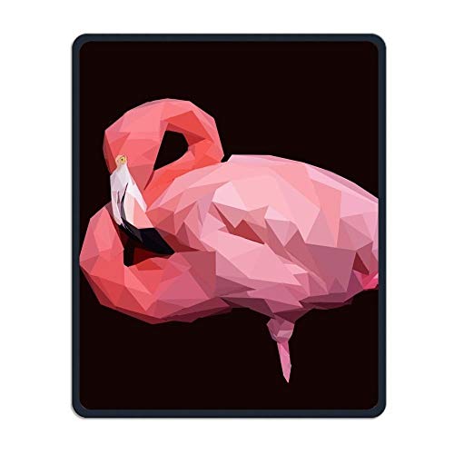 Yanteng Präzise nähte und dauerhafte rote Flamingo Mousepad wasserdicht zu Schaffen für das Amt Mousepad, Maus und Männer Forschung Spielen, Anti - Skid - Basis von Yanteng