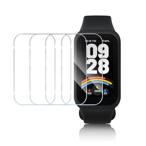 Yantree Displayschutz Kompatibel mit Xiaomi Band 9 Active/Redmi Band 3 für Panzerglas, Blasenfrei Wasserdicht Schutzfolie, Anti-Kratzen 9H Härte Schutz Panzerfolie, HD Schutzglas Folie, 4 Stück Yantree Displayschutz Kompatibel mit Xiaomi Band 9 Active/Redmi Band 3 für Panzerglas, Blasenfrei Wasserdicht Schutzfolie, Anti-Kratzen 9H Härte Schutz Panzerfolie, HD Schutzglas Folie, 4 Stück von Yantree