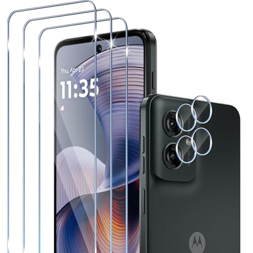 Yantree Schutzfolie Kompatibel mit Motorola Moto G55 5G für Panzerglas, 3 Pcs 9H Härte Displayschutz + 2 Pcs Kameraschutz, Anti-Fingerabdruck Anti-Bläschen Anti-Kratzen HD-Klar Schutzglas Yantree Schutzfolie Kompatibel mit Motorola Moto G55 5G für Panzerglas, 3 Pcs 9H Härte Displayschutz + 2 Pcs Kameraschutz, Anti-Fingerabdruck Anti-Bläschen Anti-Kratzen HD-Klar Schutzglas von Yantree